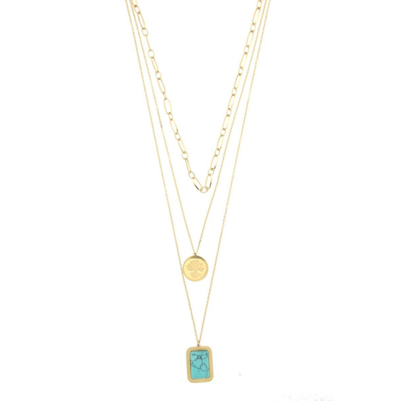 COLLANA AFRODITE IN ACCIAIO