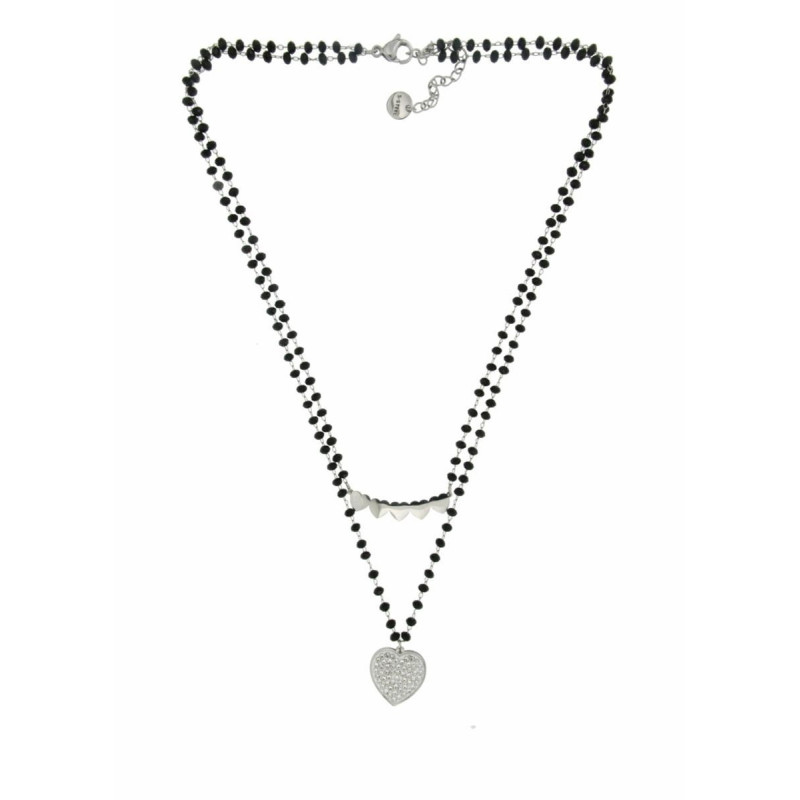 COLLANA AFRODITE IN ACCIAIO CON CUORE