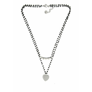 COLLANA AFRODITE IN ACCIAIO CON CUORE