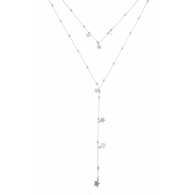 COLLANA AFRODITE IN ACCIAIO CON STELLA