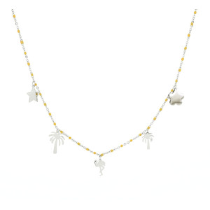 COLLANA AFRODITE CM 40+3 IN ACCIAIO
