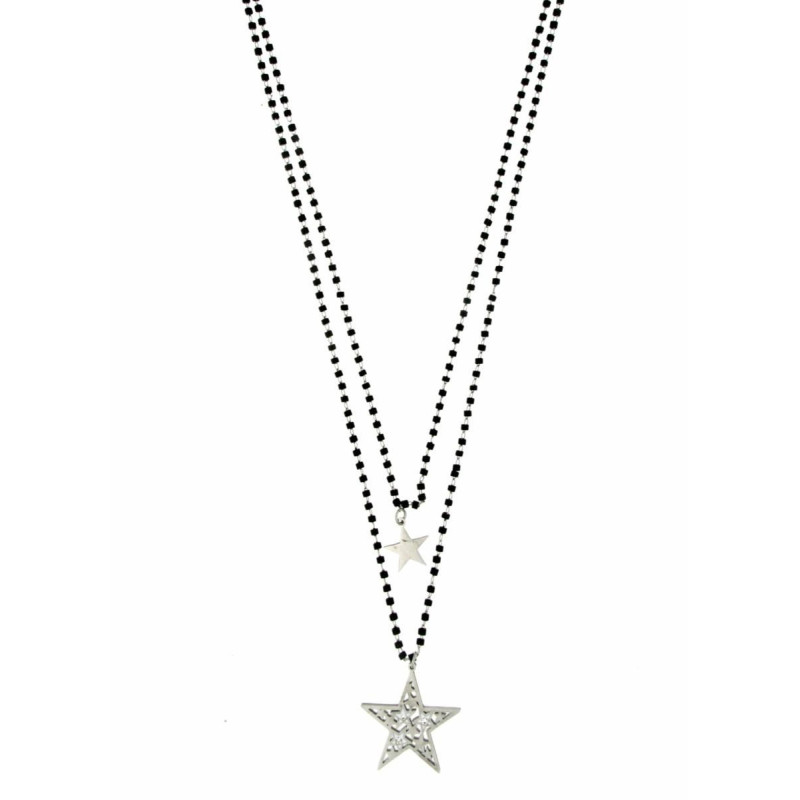 COLLANA AFRODITE IN ACCIAIO CON STELLA
