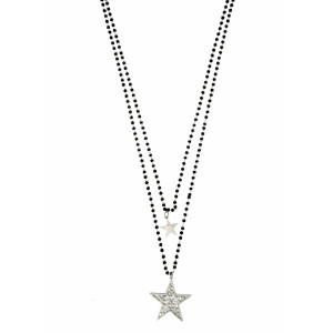 COLLANA AFRODITE IN ACCIAIO CON STELLA