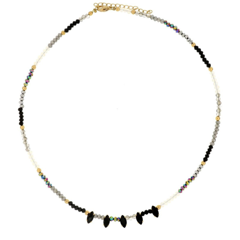 COLLANA AFRODITE 40+5cm 8mm IN ACCIAIO