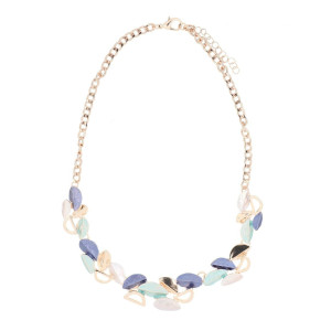 COLLANA CM 39+6 ARMONIA IN OTTONE MM 20