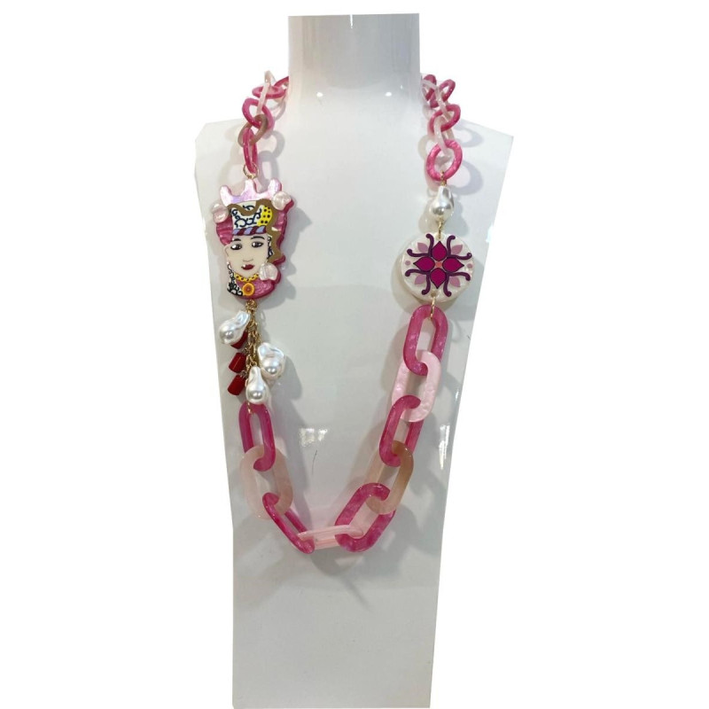 COLLANA ADALIA IN RESINA