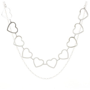 COLLANA TOKYO CM 39+4 IN ACCIAIO