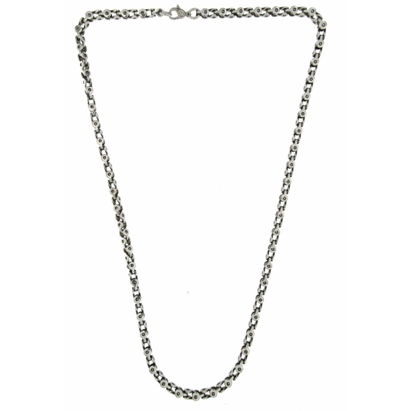 COLLANA UOMO IN ACCIAIO CM 50