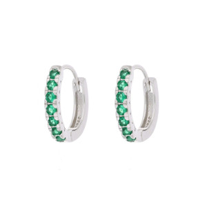 ORECCHINI BOCCOLE IN ARGENTO 925 MM 16
