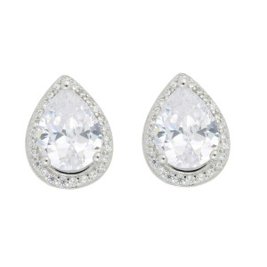 ORECCHINI DUBAI GOCCIA MM 12,2 IN ARGENTO 925