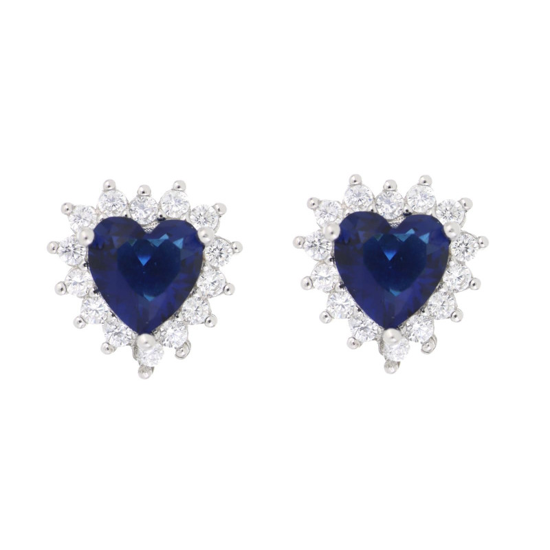 ORECCHINI DUBAI CUORE MM 10 IN ARGENTO 925
