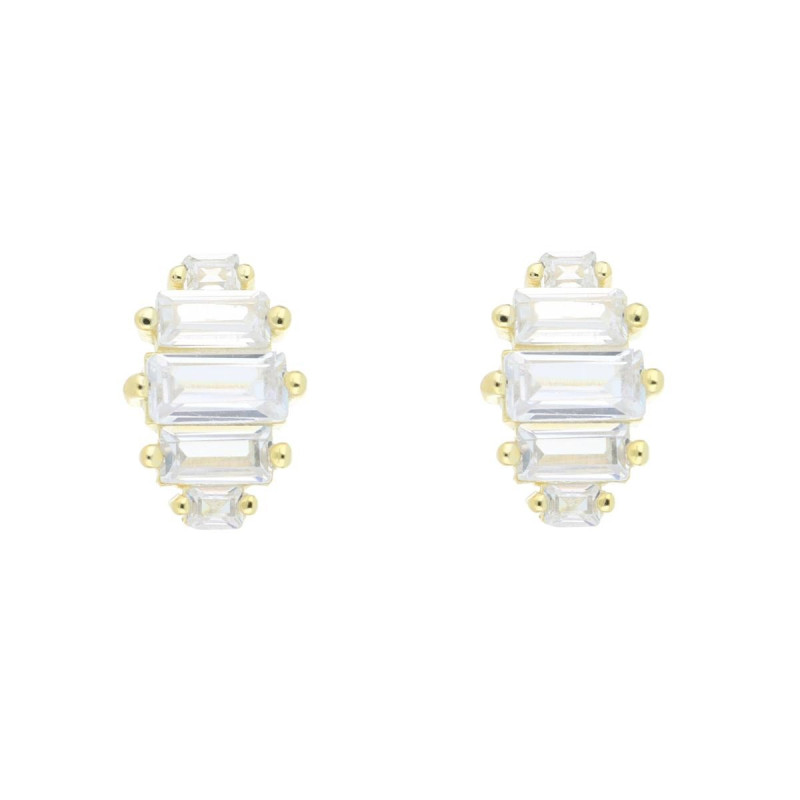 ORECCHINI MM 10 MISTI IN ARGENTO 925