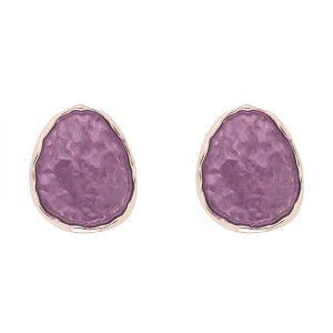 ORECCHINI "ARMONIA" MM 21 IN OTTONE