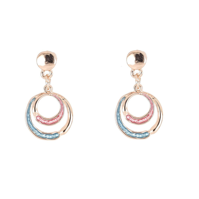 ORECCHINI ARMONIA IN OTTONE 16 MM