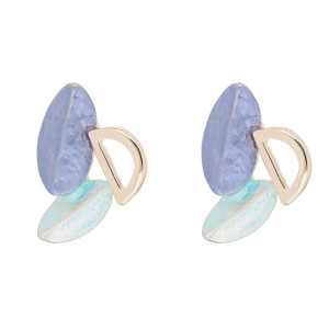 ORECCHINI ARMONIA IN OTTONE 25 MM