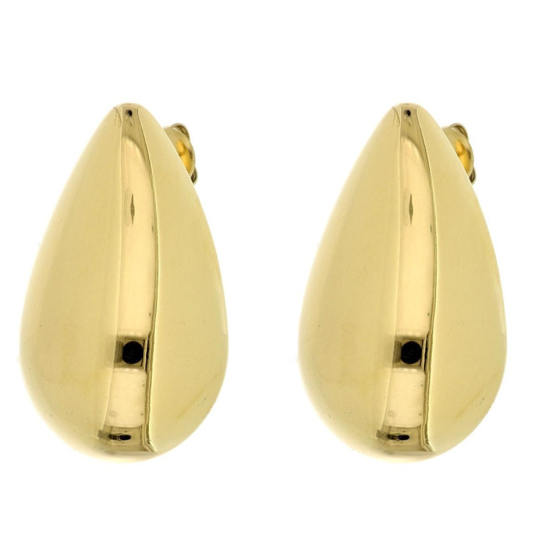 ORECCHINI MM 37X23 ASTERIA IN ACCIAIO