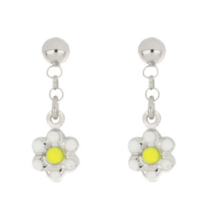 ORECCHINI BABY FIORE MM 6 IN ARGENTO 925