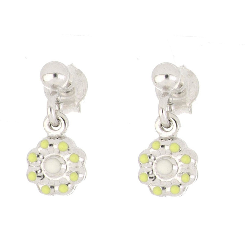 ORECCHINI BABY FIORE MM 6 IN ARGENTO 925