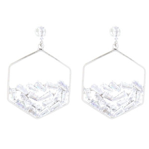 ORECCHINI GLAMOUR IN OTTONE