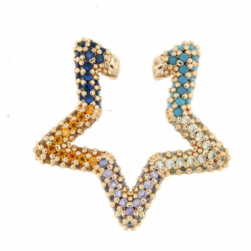 MONO ORECCHINO ERA EAR CUFF IN OTTONE