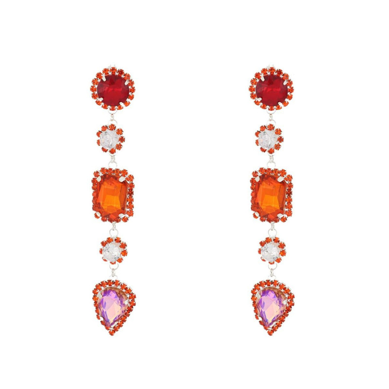 ORECCHINI GLAMOUR IN OTTONE