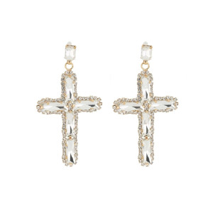 ORECCHINI GLAMOUR IN OTTONE