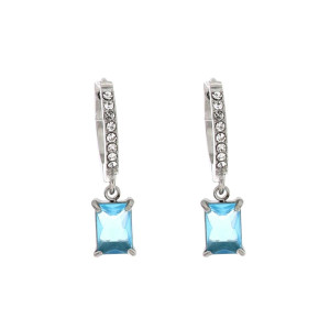 ORECCHINI KHLOE BOCCOLA IN ACCIAIO