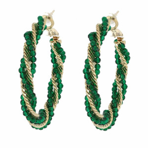 ORECCHINI SELENE IN ACCIAIO