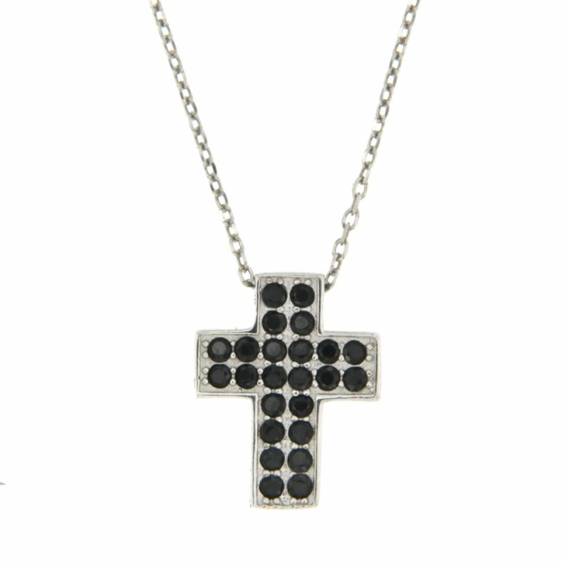 PENDENTE CROCE IN ARGENTO 925