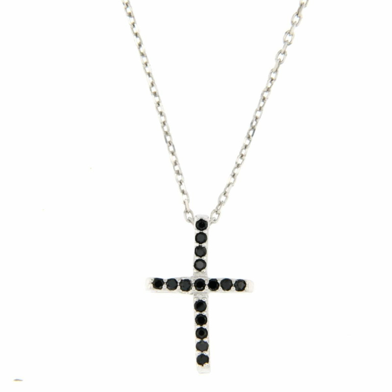 PENDENTE CROCE IN ARGENTO 925