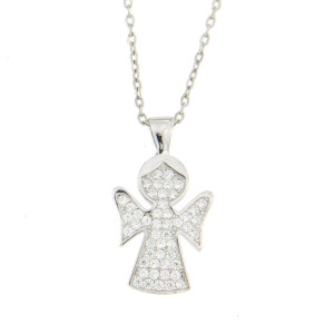 PENDENTE ANGELO IN ARGENTO 925