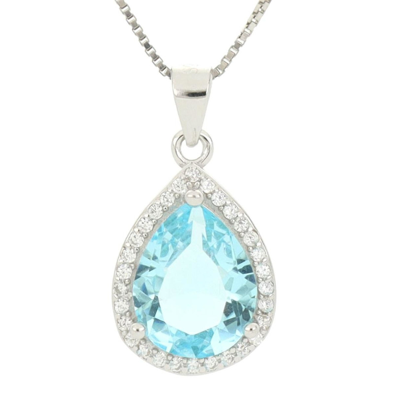 PENDENTE DUBAI IN ARGENTO 925 GOCCIA MM 13