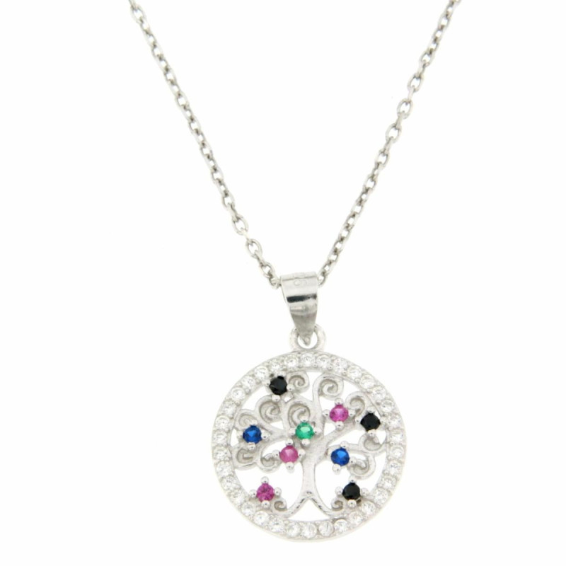 PENDENTE ALBERO DELLA VITA IN ARGENTO 925