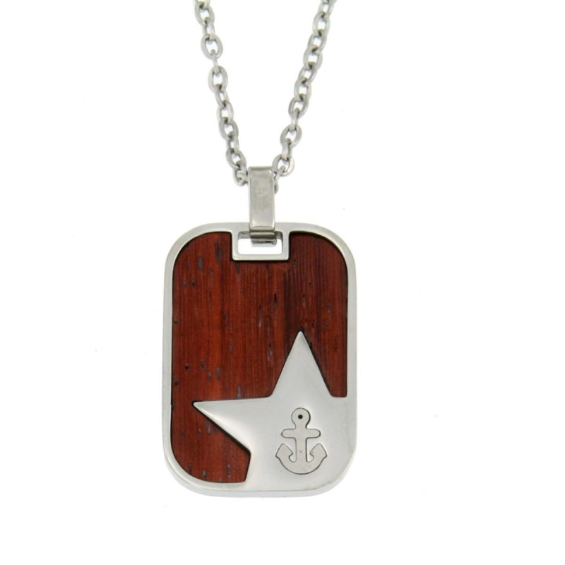 PENDENTE UOMO IN ACCIAIO