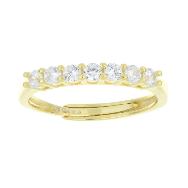 ANELLO PUNTI LUCE MM 2 IN ARGENTO 925