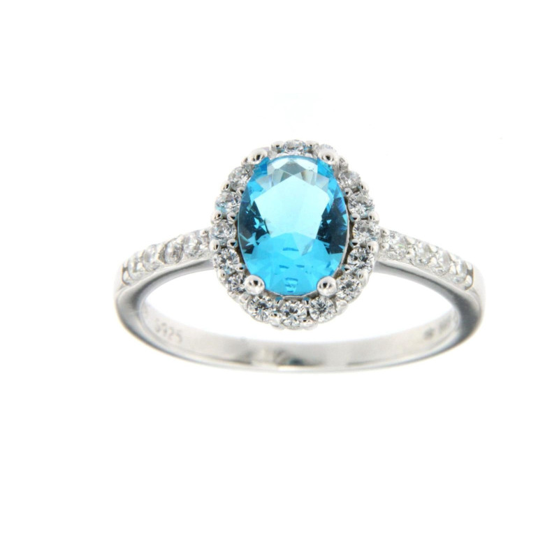 ANELLO DUBAI IN ARGENTO 925 OVALE