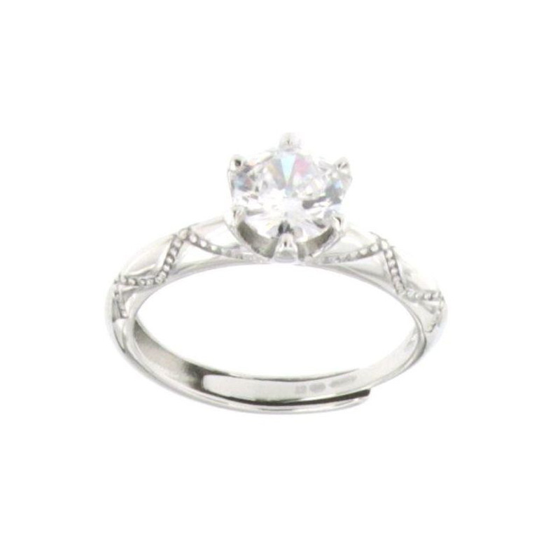 ANELLO PUNTI LUCE IN ARGENTO 925