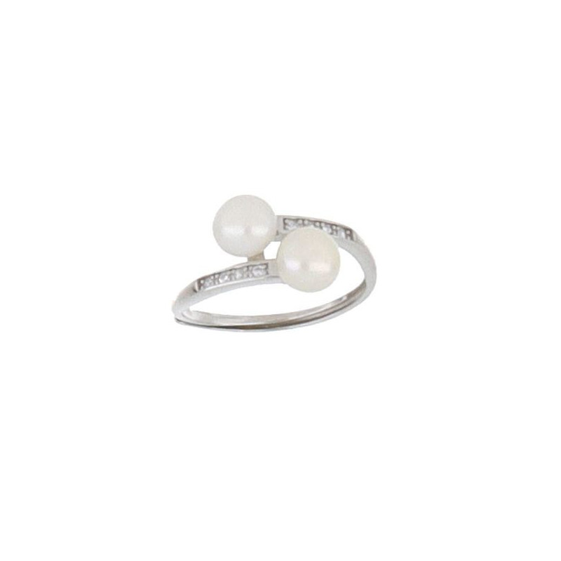ANELLO PERLA IN ARGENTO 925