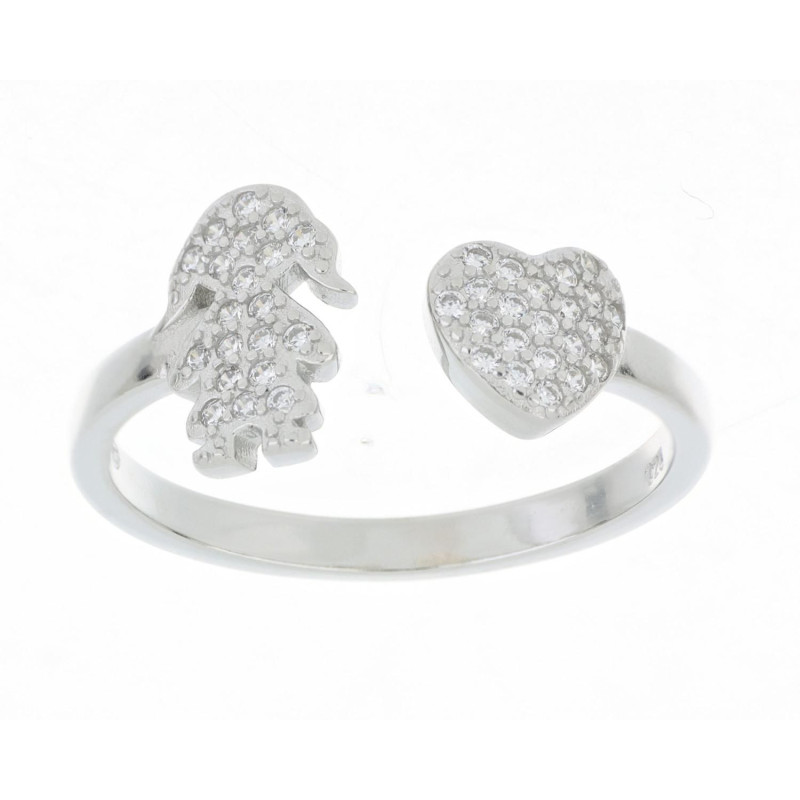 ANELLO PUPI IN ARGENTO 925 BIMBA MM 9