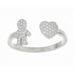ANELLO PUPI IN ARGENTO 925 BIMBO MM 9