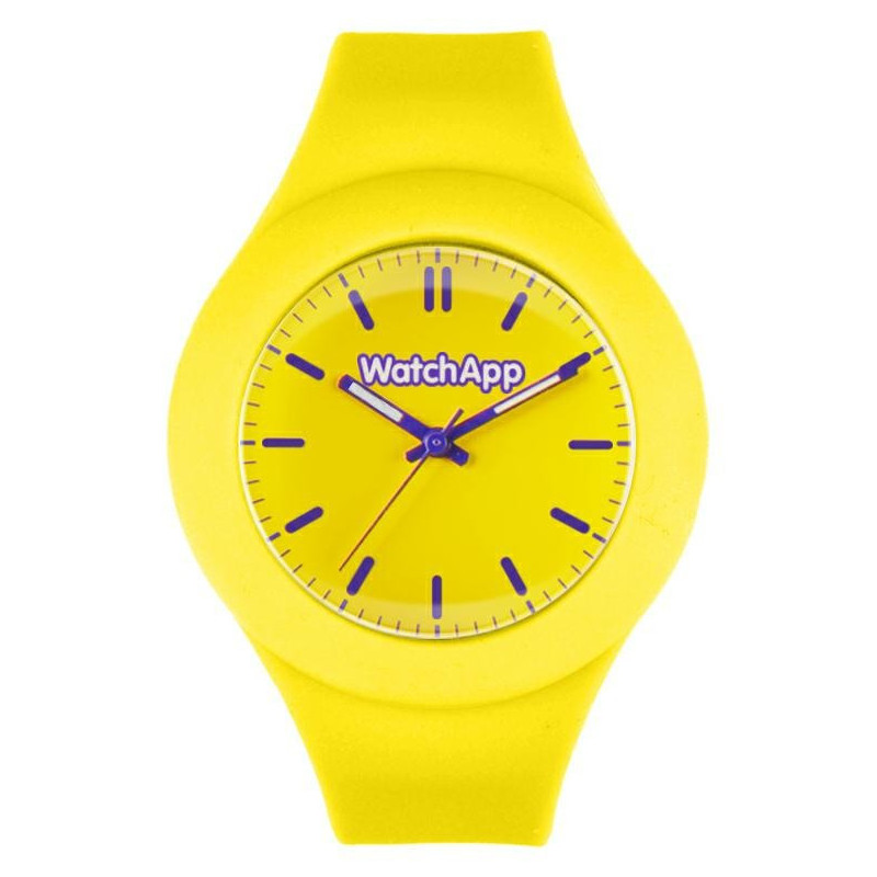 OROLOGIO WATCHAPP IN SILICONE GIALLO