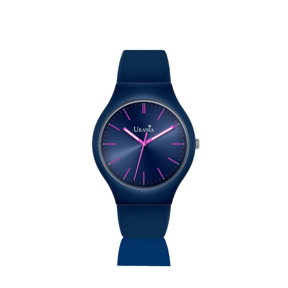 OROLOGI CON CINTURINO IN SILICONR MOVIMENTO PC21S CASSA 37MM Gioielli Esclusivi in Argento Acciaio e Ottone Urania Preziosi