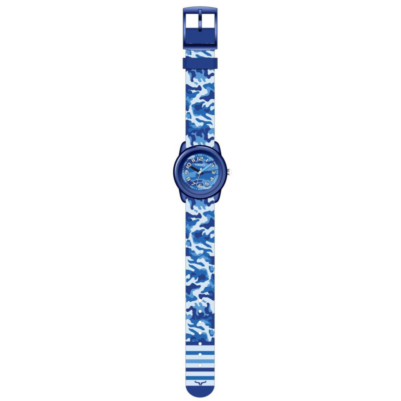 OROLOGIO BABY CINTURINO IN SILICONE E FONDELLO IN ACCIAIO