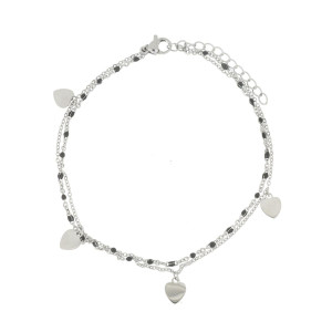 CAVIGLIERA IN ACCIAIO CM 22+4