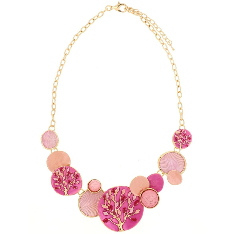 COLLANA CM 47 ARMONIA MM 35 IN OTTONE