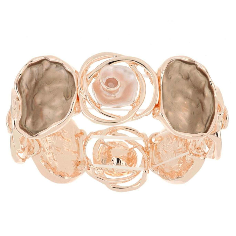 BRACCIALE MM 27 ARMONIA IN OTTONE