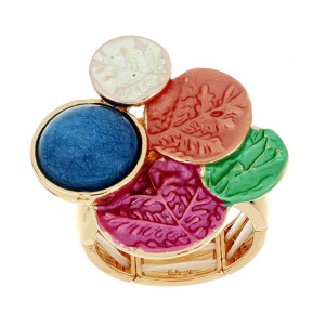 ANELLO MM 30 ARMONIA IN OTTONE