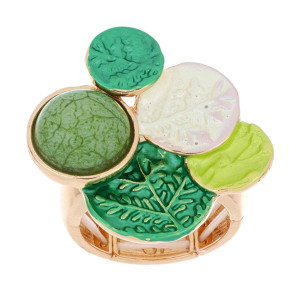 ANELLO MM 30 ARMONIA IN OTTONE