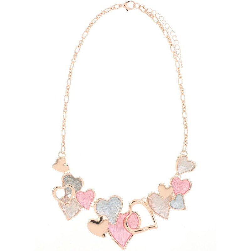 COLLANA CM 43+5 ARMONIA MM 27 IN OTTONE