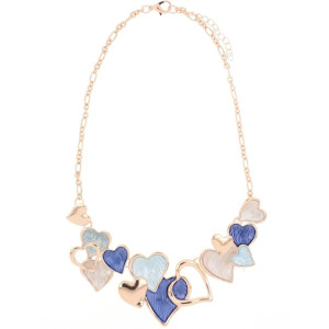 COLLANA CM 43+5 ARMONIA MM 27 IN OTTONE
